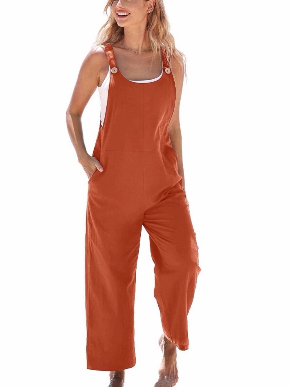 Raven Tapered Pinafore Jumpsuit